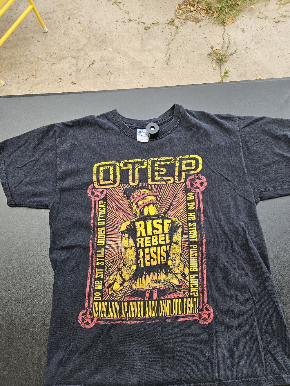 Otep Rise Rebel Resist Y2K Gildan Band Tee